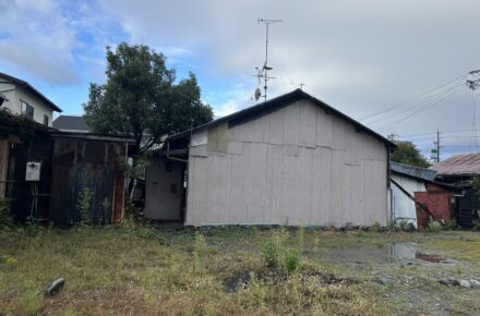 木造平屋建住居 解体工事の施工前